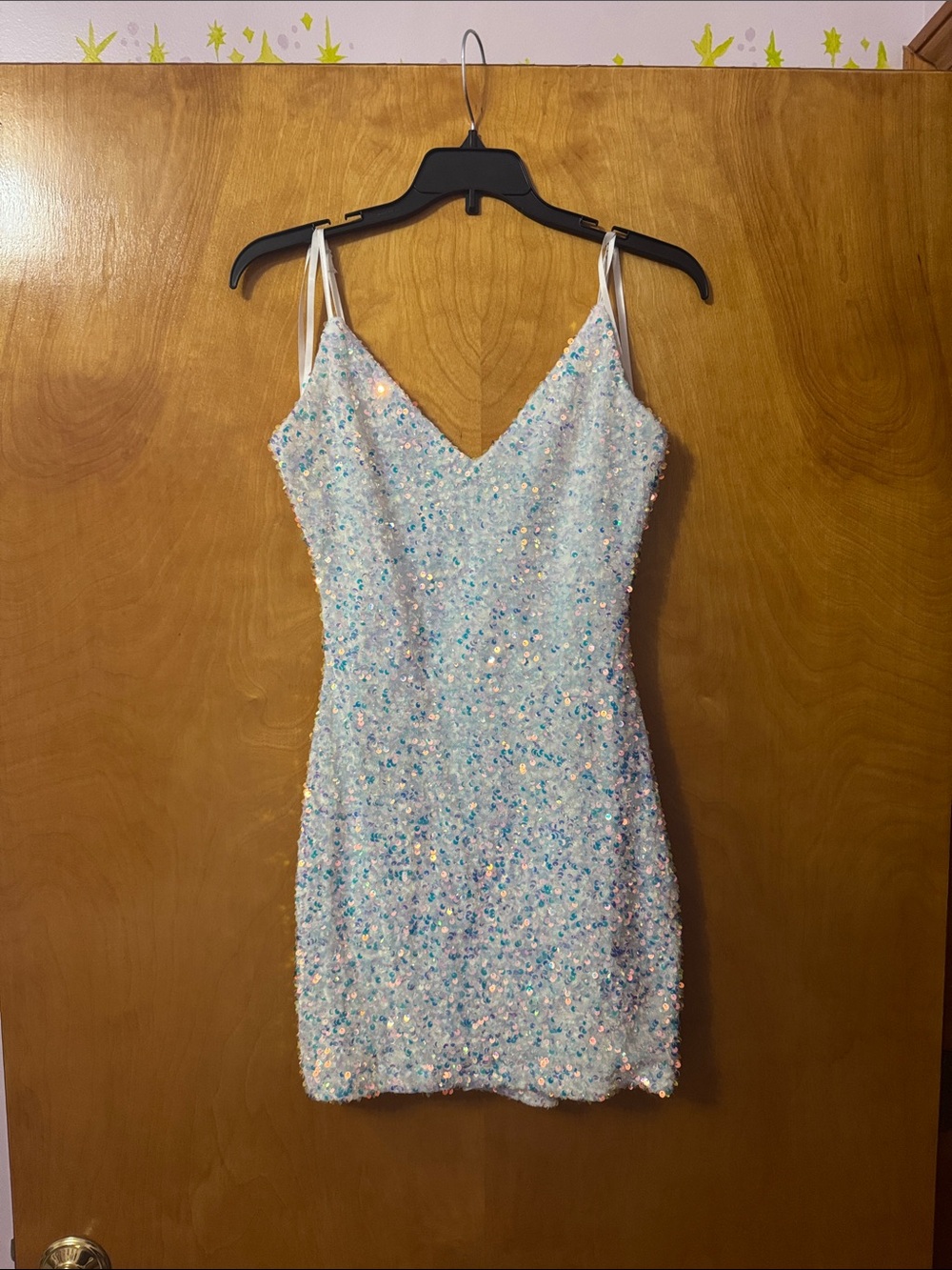 Juniors’ Sequin Dress Size S